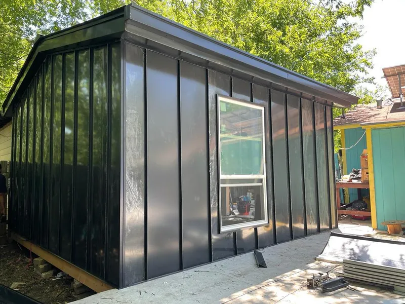 Black standing seam metal wall panels for Roof Inspection in Fountain Hills